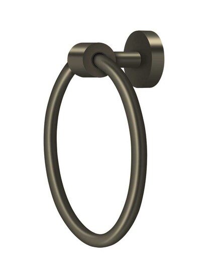 Sobe Towel Ring in Oil-Rubbed Bronze.